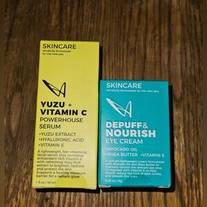 La Splash Yuzu + Vitamin C Powerhouse Serum + Depuff & Nourish Eye Cream 0.28oz